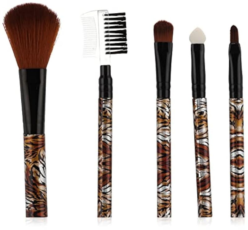 Sonata makeup Brush set 5pcs with cover - Image 1