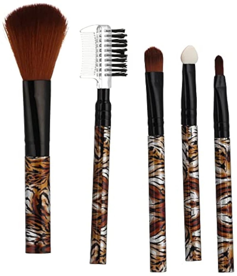 Sonata makeup Brush set 5pcs with cover - Image 2