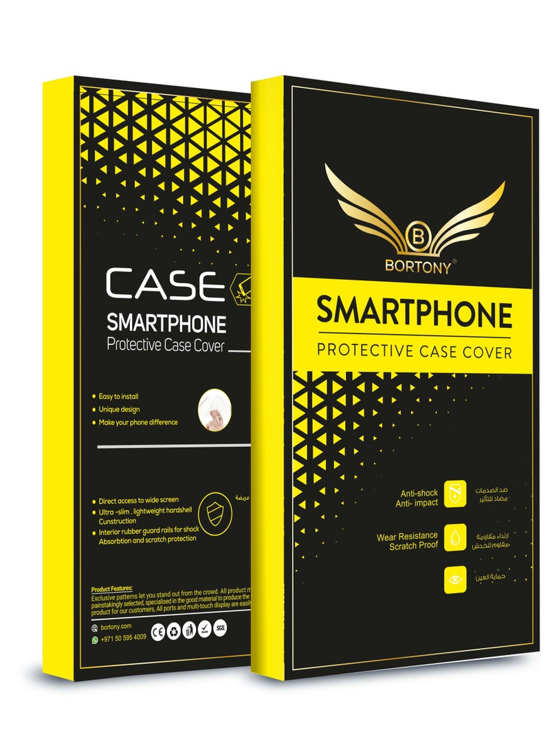 BORTONY Slim Case Cover For Samsung Galaxy Note8 Clear - Image 2