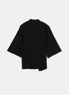 LC WAIKIKI Shawl Collar Straight Long Sleeve Women's Kimono  - Image 2