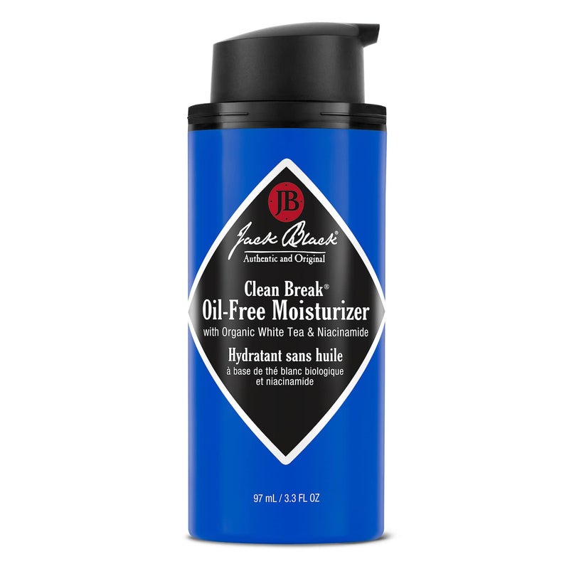 Jack Black Clean Break Oil-Free Moisturizer, 3.3 Fl. Oz â€“ Face Moisturizer for Men, Face Lotion, Daily Moisturizer for Face, Skin Moisturizer Face Cream - Image 3