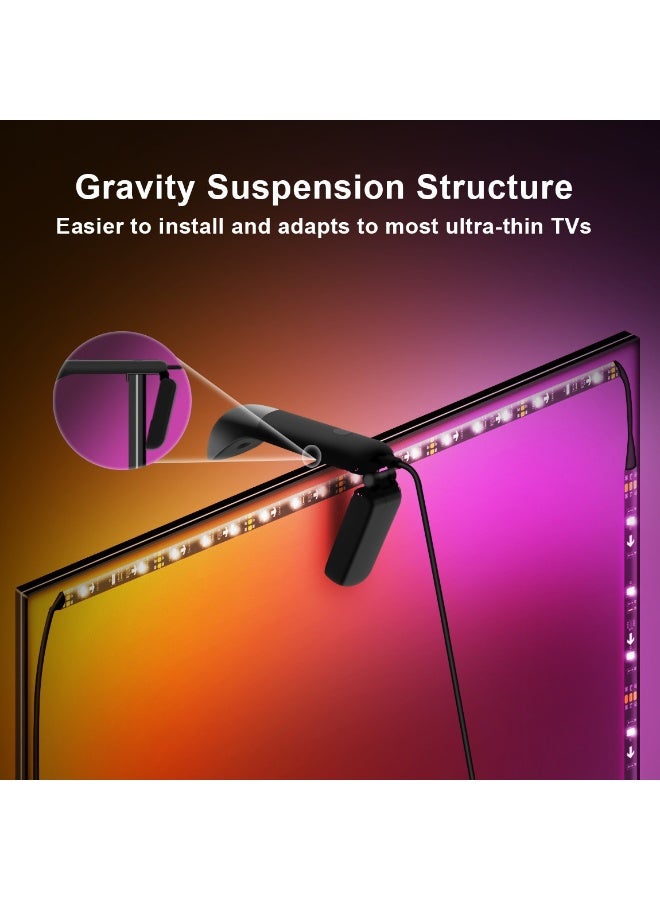 Govee TV Backlight 3 Lite with Fish-eye Correction Function Sync to 55-65 Inch TVs, 3.6m RGBICW Wi-Fi TV LED Backlight with Camera, 4 colours in 1 Lamp Bead, Voice and APP Control, Adapter - Image 2