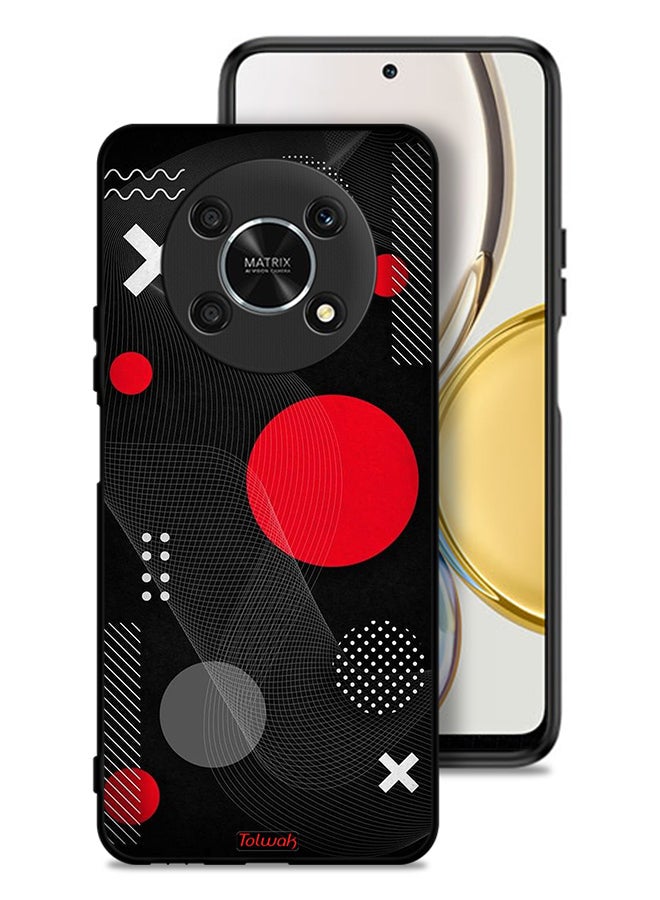 Tolwak Honor X30 5G Protective Case Cover Round And Cross Shape Pattern - Image 1