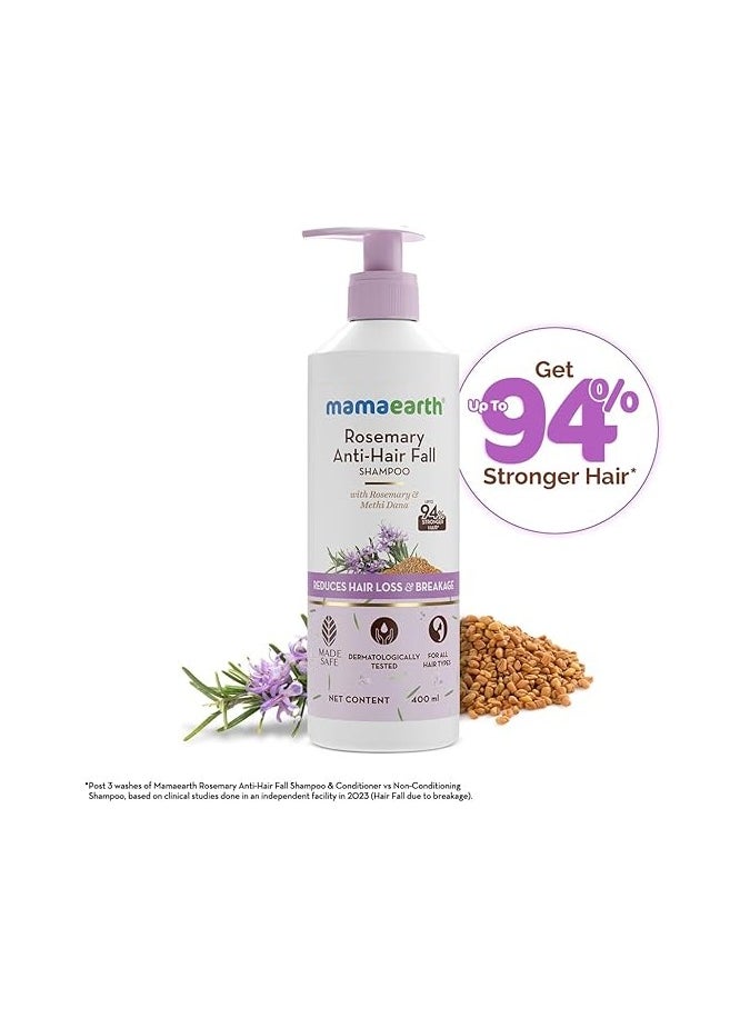 Mamaearth MamaEarth Rosemary Anti-Hairfall Shampoo 400 ml  - Image 2