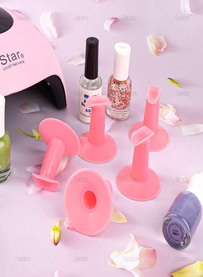 AUEAR, 10 Pack Plastic Finger Stand Support Rest Holder for Nail Art Design Painting Salon - Image 3