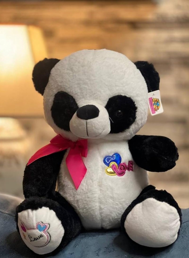 UNIVERSAL TOYS 16-Inch Cuddly Panda Bear | Soft and Adorable Plush Toy with a Touch of Love | Perfect Gift for Kids & Adults | Ideal for Birthdays | Premium Quality Stuffed Animal  - Image 2
