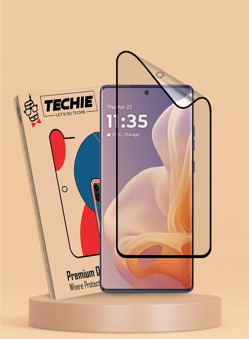 Techie Motorola Moto G85 / Moto Edge 50 Pro / Moto Edge 50 Fusion Matte Ceramic Screen Protector Film Anti Fingerprint Bubble Free Easy Installation - Image 1