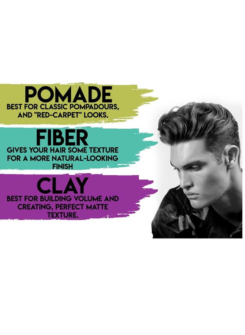 Redone RedOne Creative Clay Wax 100ML Strong Hold Matte Finish Hair Styling Wax for Men and Women - Image 3
