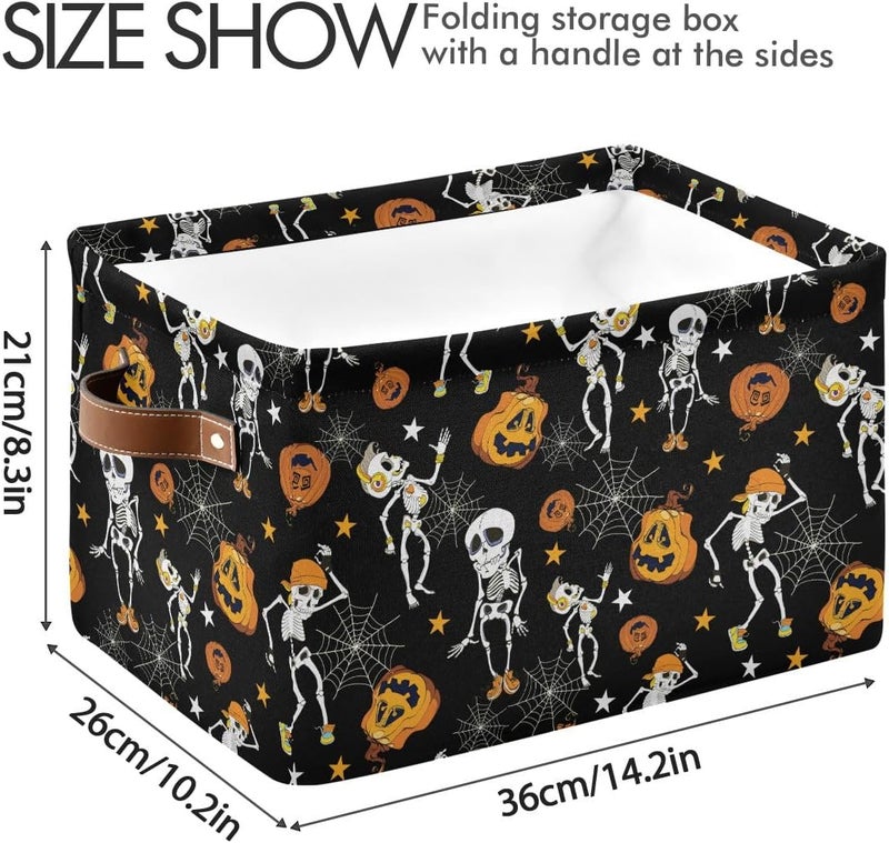 Bzocm Skeleton Rectangular Storage Basket Organizer Bin Shelf Baskets For Clothes Gifts For Home Office Dorm - Image 4