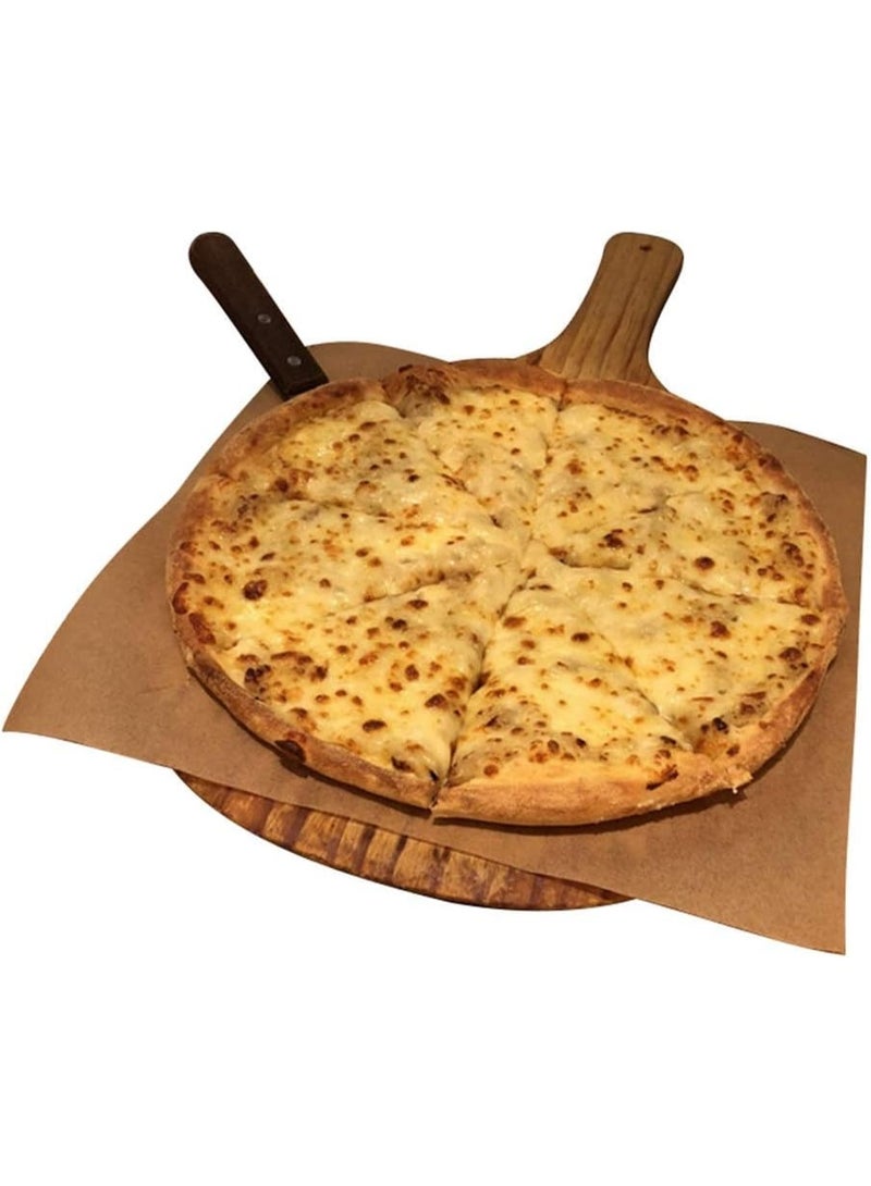 Toshionics Baking Paper Silicone Oil Paper 30x40cm - 48pcs Double Sided High Temperature Resistant Non-stick Barbecue Paper, Food Pad Paper Cooking Paper Suitable for Baking Biscuits, Bread Cup Cakes, Air Fryer Steaming - Image 2