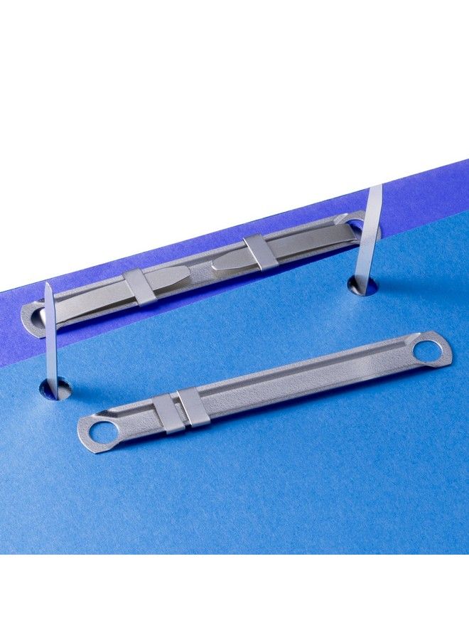 Officemate Premium Prong Fasteners Complete Set 1 Inch Box Of 50 Office Paper Clamp (99710) Silver - Image 5