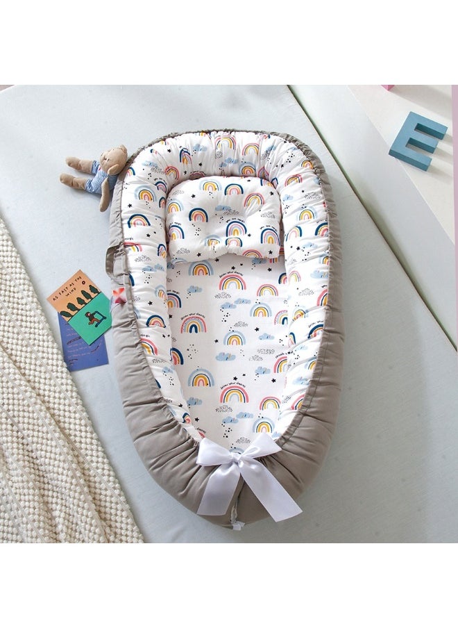 Generic Portable Detachable Baby Nest Bed - Pressure-Relief Infant Crib 