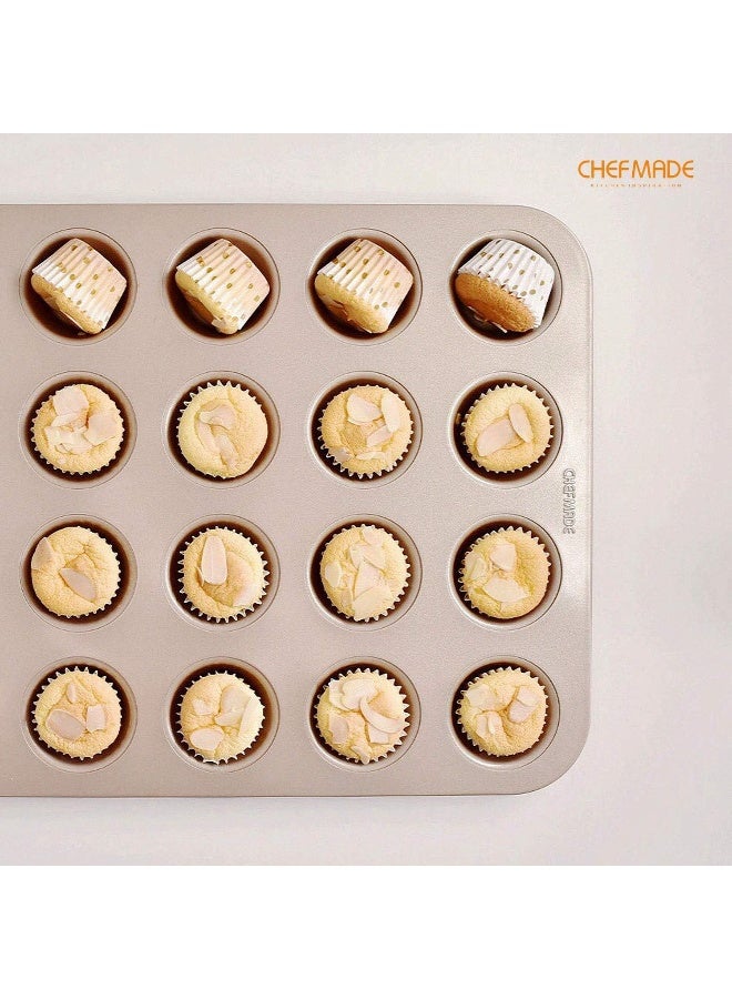 CHEFMADE WK9753 20 Cup Non-Stick Mini Muffin Pan - Image 5