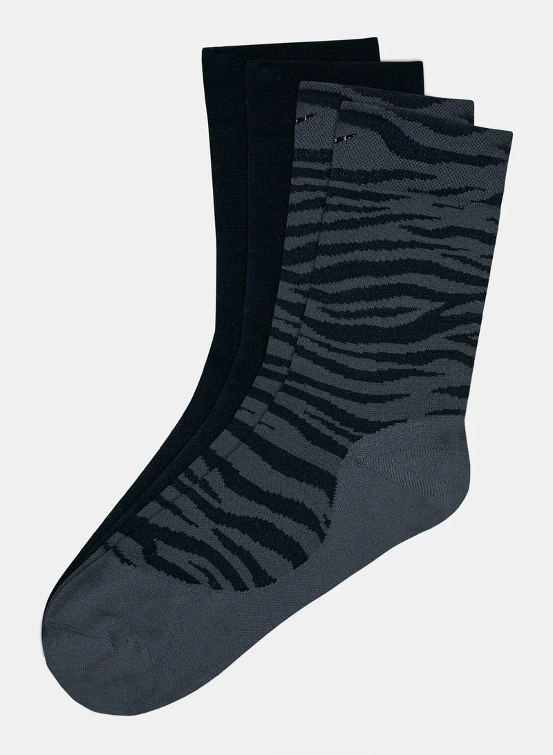 Nike Women's Sheer Training Ankle Socks (2 Pack)
