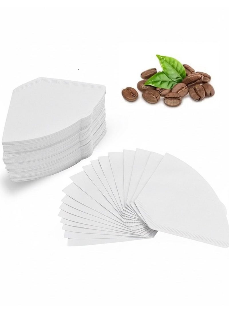 فلاتر قهوة ورقية عدد 100 حبة | مقاس 02 | متوافقة مع V60 وماكينات البلاك كوفي | لتحضير قهوة نقية وغنية بالنكهة - Image 1
