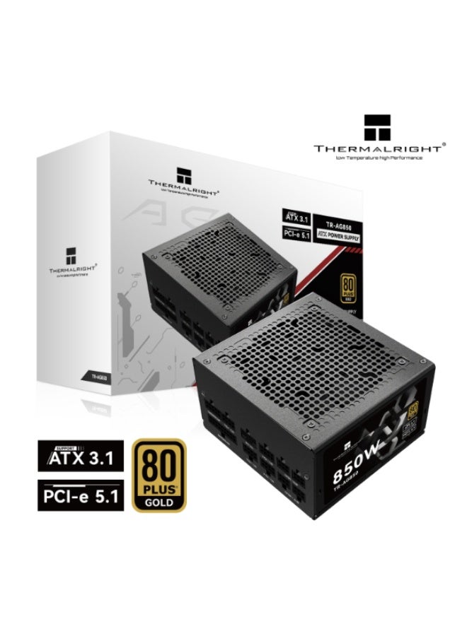 ثيرمالرايت باور سبلاي ثيرمال رايت TR-AG850Wموديلر ATX 3.1 قولد 80+ لون أسود - Image 1