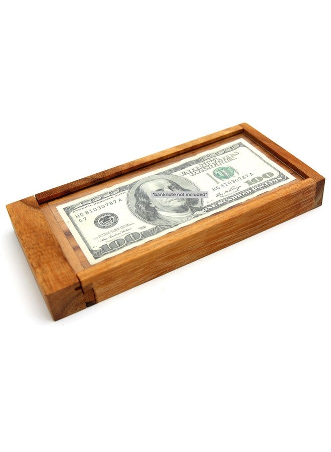 BSIRI ATM Puzzle Box for Adults- Secret Box Brain Teaser Wooden Puzzle Boxes with Hidden Compartments. Ideal Mystery Box, Money Box, Jewelry Box, 3D Puzzle Lock Box, Gift Card, and Money Puzzle Box - Image 2
