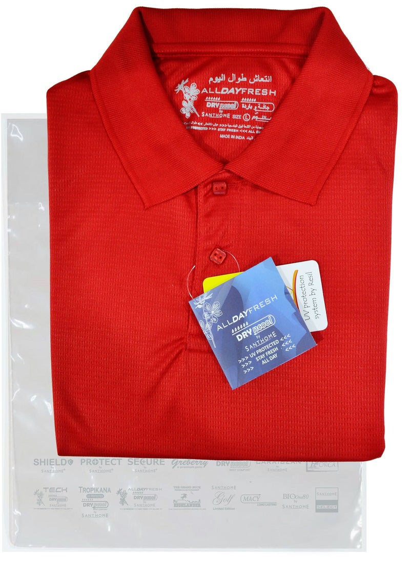 SANTHOME Sports Polo Shirt for Men  - Image 5
