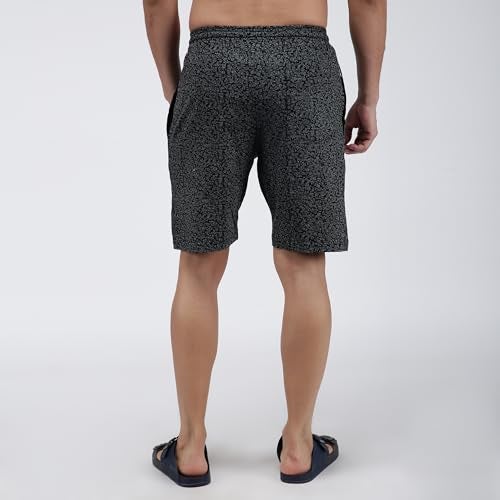 Amul Comfy Men’s Bermuda Shorts | Pure Cotton | Outer Elastic Comfort Fit | Soft Hand Feel | No Marks Waistband | Everyday Casual & Lounge Wear | Color May Vary | (Pack of 1) Multicolour - Image 5
