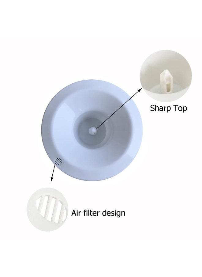 Generic - Water Cooler Water Dispenser Smart Seat Waterguard Assembly Bottle Holder Replacement Part For Bottled Water Coolers 1 Piece White - Image 1