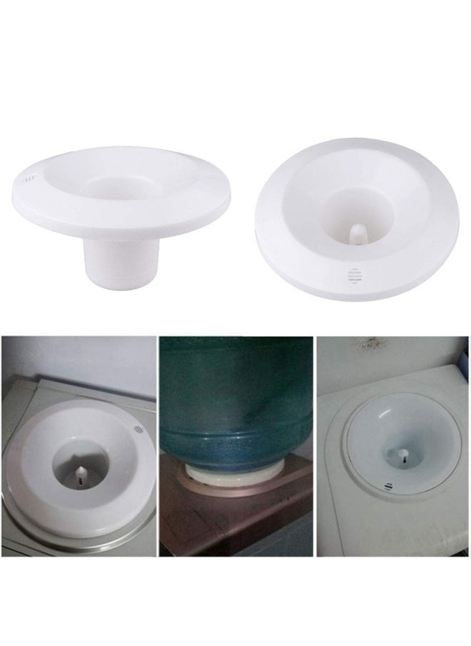Generic - Water Cooler Water Dispenser Smart Seat Waterguard Assembly Bottle Holder Replacement Part For Bottled Water Coolers 1 Piece White - Image 1