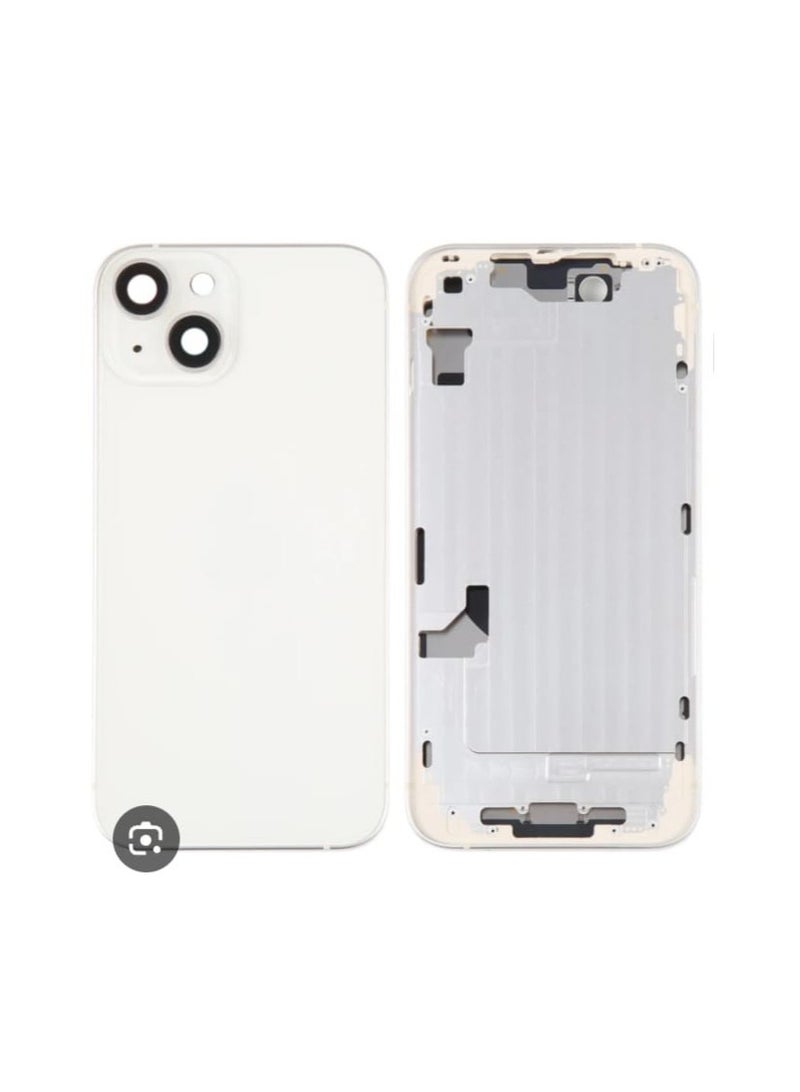 Replacement Mid-Frame housing Cover for iphone 14 White