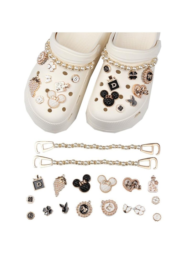 CMGTYYD. 18 قطعة حلي أحذية مختلفة من الراتنج بأشكال مختلفة من الراتنج لتزيين الأحذية مناسبة للأطفال الأولاد البنات الرجال النساء هدايا أعياد الميلاد - Image 1