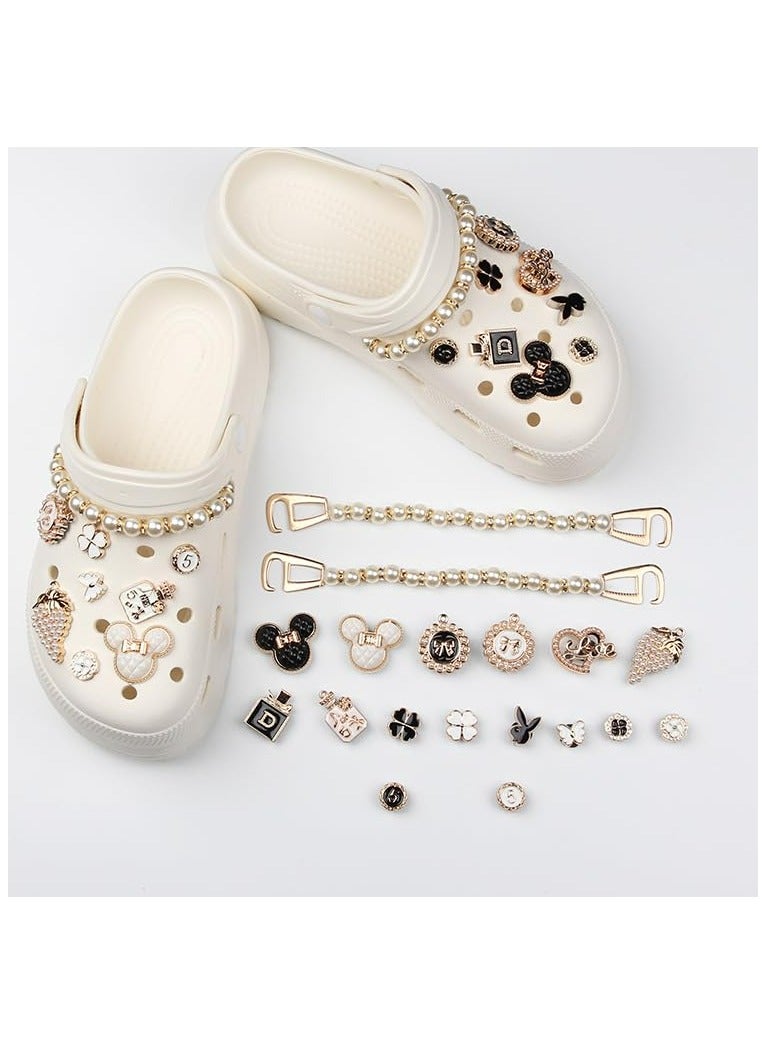 CMGTYYD. 18 قطعة حلي أحذية مختلفة من الراتنج بأشكال مختلفة من الراتنج لتزيين الأحذية مناسبة للأطفال الأولاد البنات الرجال النساء هدايا أعياد الميلاد - Image 3