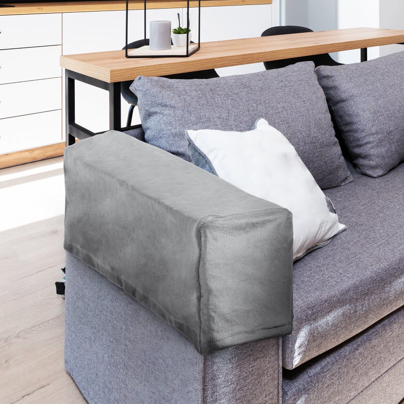 2 Pcs Universal Sofa Armrest Covers Elastic Armrest Protectors Couch Armrest - Image 5