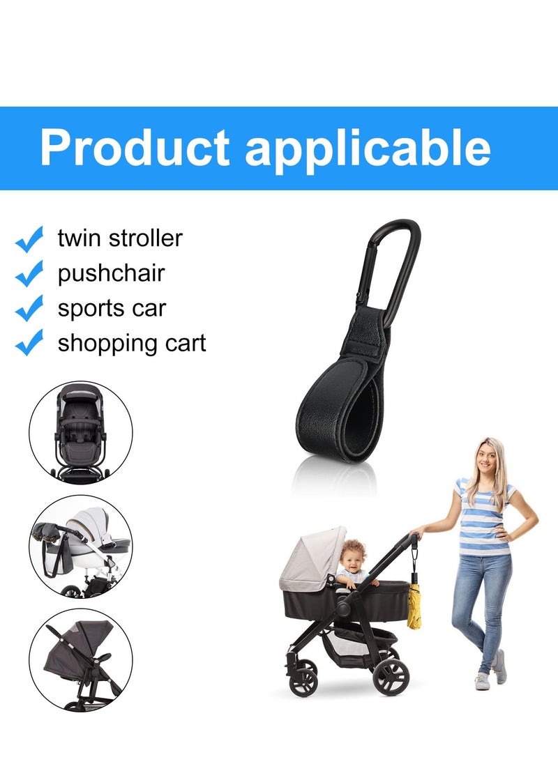 Daytoyz - 2 Baby Stroller Hooks, Stroller Hooks, Non-Slip Accessories, Baby Stroller Hooks, Baby Stroller Hooks, for Attaching to Stroller, Universal Fit - Image 1