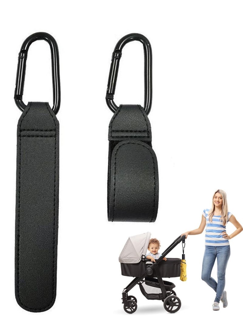 Daytoyz - 2 Baby Stroller Hooks, Stroller Hooks, Non-Slip Accessories, Baby Stroller Hooks, Baby Stroller Hooks, for Attaching to Stroller, Universal Fit - Image 1