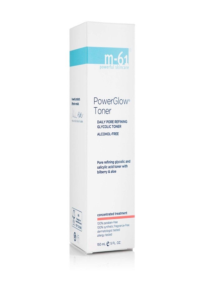 m-61 PowerGlow Toner | Alcohol-Free, Pore Refining Toner with Glycolic and Salicylic Acid. to Deeply Cleanse, Balance, and Clarify Skin. Soothes and Calms, 5.0 Fl Oz - Image 3