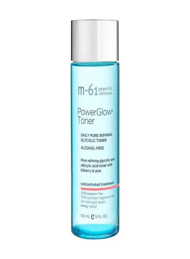 m-61 PowerGlow Toner | Alcohol-Free, Pore Refining Toner with Glycolic and Salicylic Acid. to Deeply Cleanse, Balance, and Clarify Skin. Soothes and Calms, 5.0 Fl Oz - Image 1