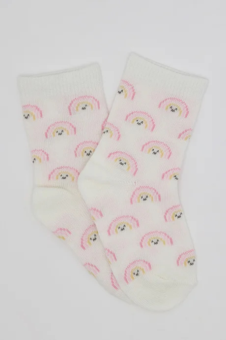 R&B 3 Pack Printed Crew Socks