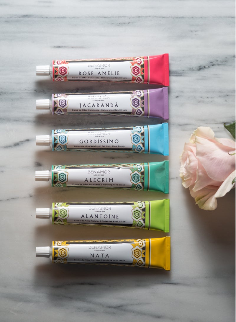 BENAMÕR Rose Amelie Hand Cream – Nourishing Hand Moisturiser with Rose Extract, Argan Oil and Shea Butter | Lightweight Hydration for Soft Hands | Vegan, Paraben-Free – 50ml - Image 3