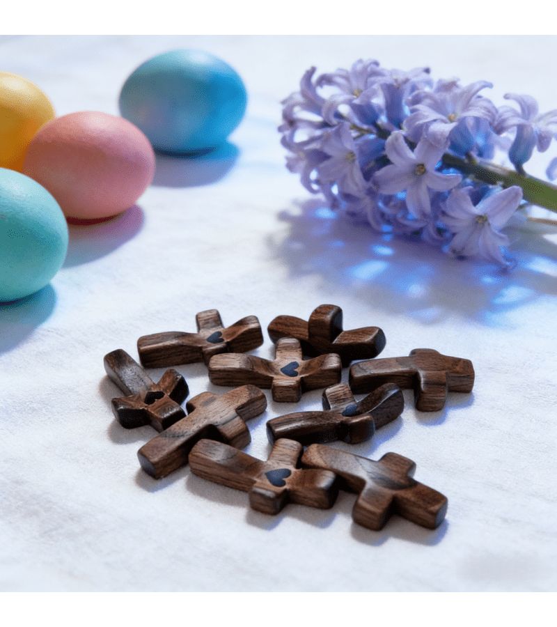 Easter Wooden Decor 3 Pack Random Colors Elegant Handheld Rosary Thumb Book Holder Home Office Gift - Image 4