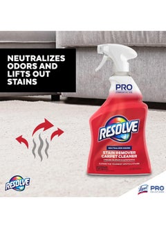 Resolve Resolve Professional Strength Spot and Stain Carpet Cleaner, Red, 32 Fl Oz (Pack of 1)  - Image 5