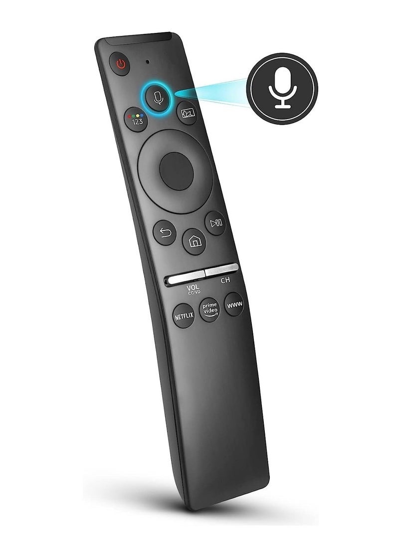 ELTRAZONE Voice Remote Control Replacement – Compatible with Samsung Smart TV QLED, UHD, Frame, Curved, Solar, 4K & 8K Models – Q60, Q70, Q80, Q90, 9 Series, TU8000, AU8000 - Image 1
