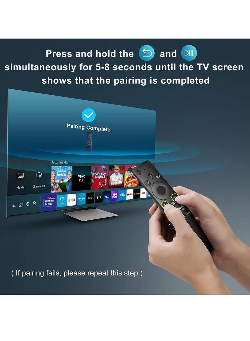 ELTRAZONE Voice Remote Control Replacement – Compatible with Samsung Smart TV QLED, UHD, Frame, Curved, Solar, 4K & 8K Models – Q60, Q70, Q80, Q90, 9 Series, TU8000, AU8000 - Image 5