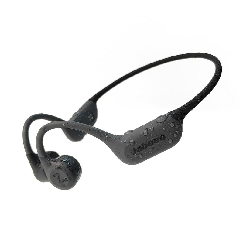 Jabees 7Seven Bone Conduction Swimming Headphones IP68 Waterproof 32GB MP3 Player Bluetooth 60 MultiPoint Pairing Open Ear Sport Headphones with Mic for Swimming Running Cycling - Image 2