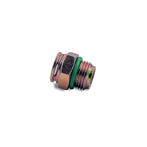 Suspenix Transmission Oil Cooler Line Connector, Trans Fluid Cooler Pipe Fitting Compatible with Chevy 1999-2003 Silverado, 2000-2003 Tahoe Suburban, 1996-2021 Express (for Radiator side) - Image 3