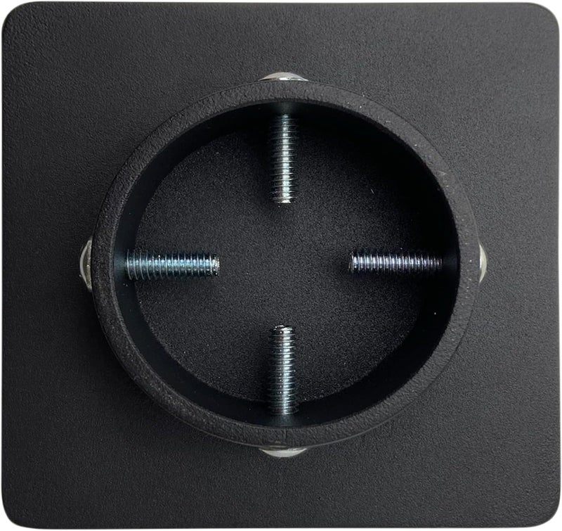 JACK STACK Bottle Jack to Post Adaptor - Center 4x4 Post with 1/4" Steel for Post Protection, Black - Image 3