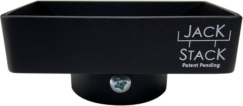 JACK STACK Bottle Jack to Post Adaptor - Center 4x4 Post with 1/4" Steel for Post Protection, Black - Image 5