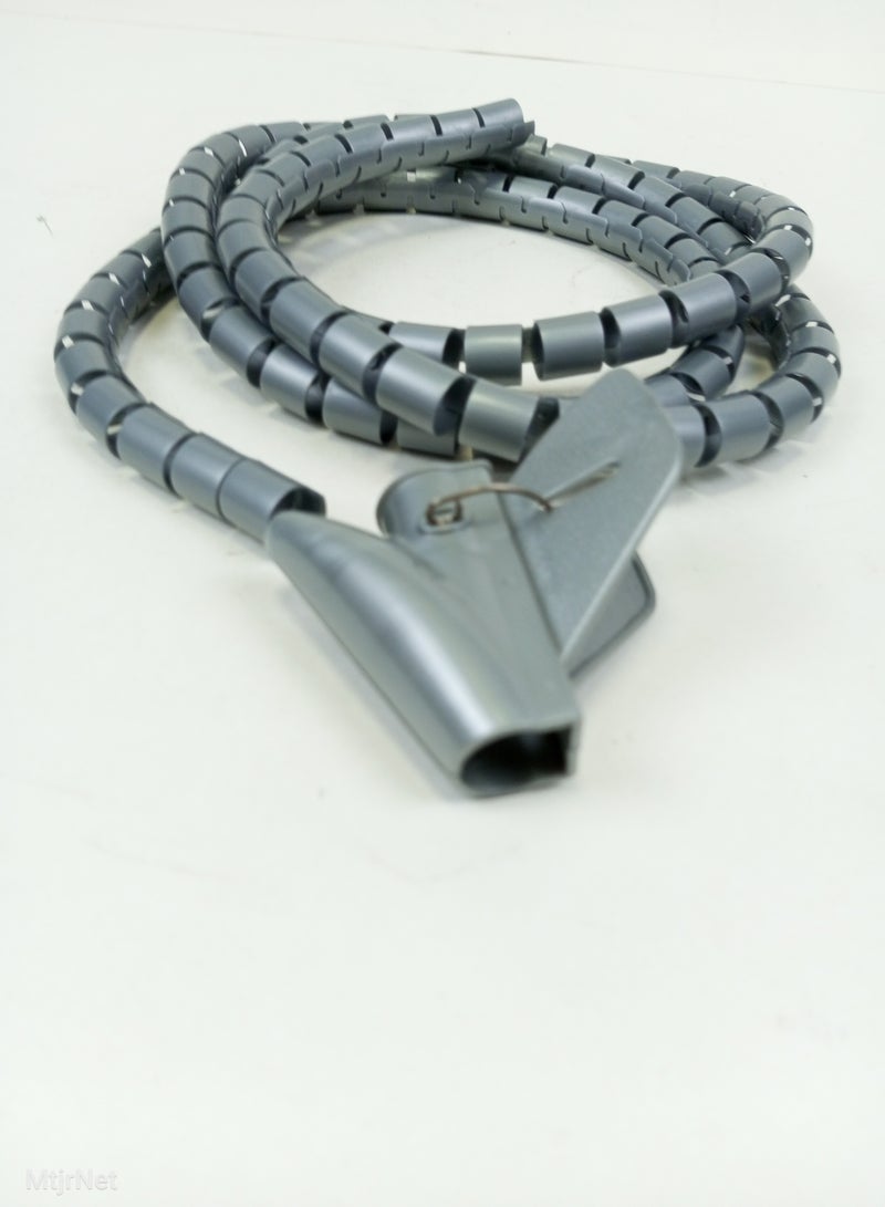 MtjrNet Cable Zipper Cord Organizer Wire Management Grey Color - Image 2