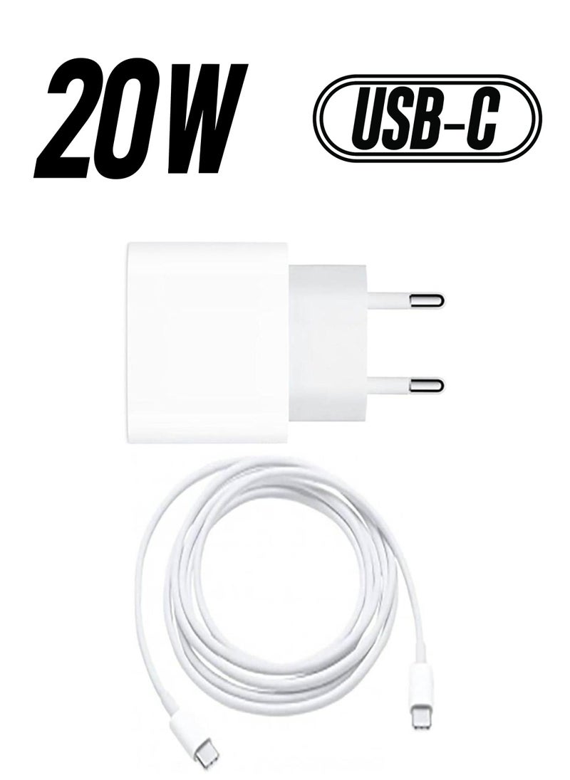 BGM - 20W Original Phone Fast Charger With Cable For Apple iPhone - Image 1