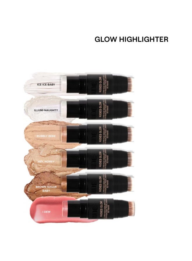 NUDESTIX Nudies Glow All Over Face Highlight - Ice Ice Baby - Image 4