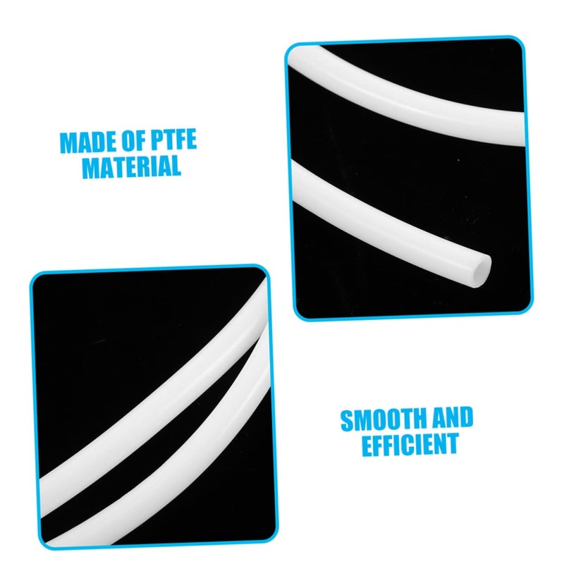 White PTFE Tube Hose 100cm For 3D Printer Replacement Industrial Use Efficient - Image 4