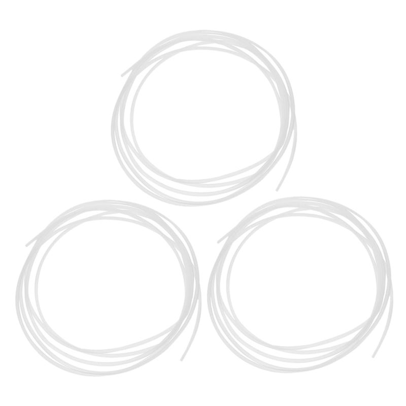 White PTFE Tube Hose 100cm For 3D Printer Replacement Industrial Use Efficient - Image 1