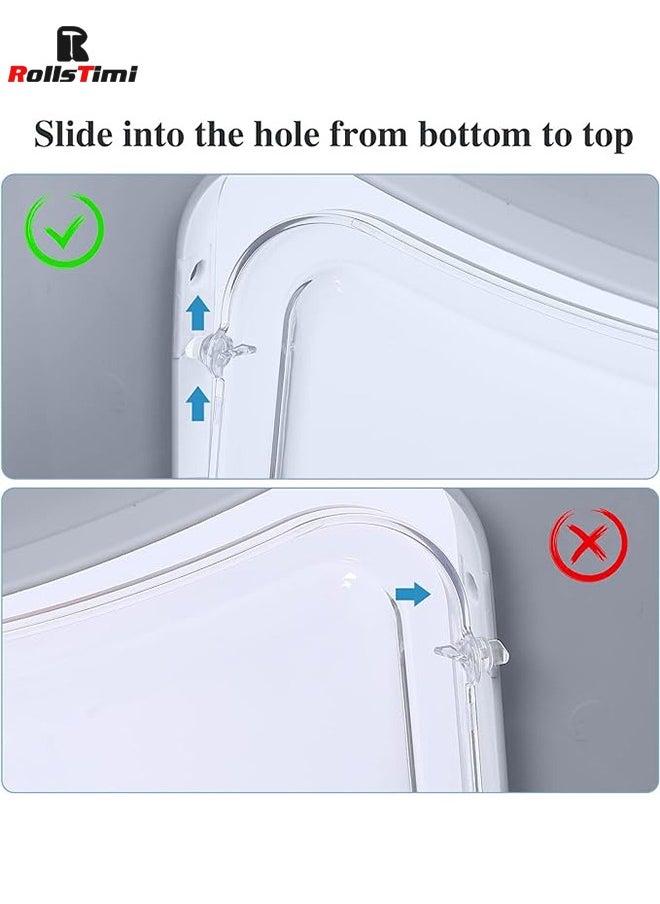 RollsTimi  - Foldable Cat Litter Box with Lid, Extra Large with Scoop, Drawer Type Cat Litter Pan,Grey - Image 1