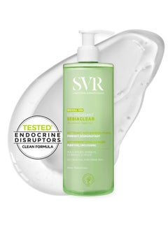 SVR SVR Sebiaclear Face & Body Cleanser With Salicylic Acid For Sensitive Oily To Combination Skin. Soap Free Wash That Eliminates Impurities & Excess Sebum Without Drying The Skin, 13.5 Fl.oz  - Image 1